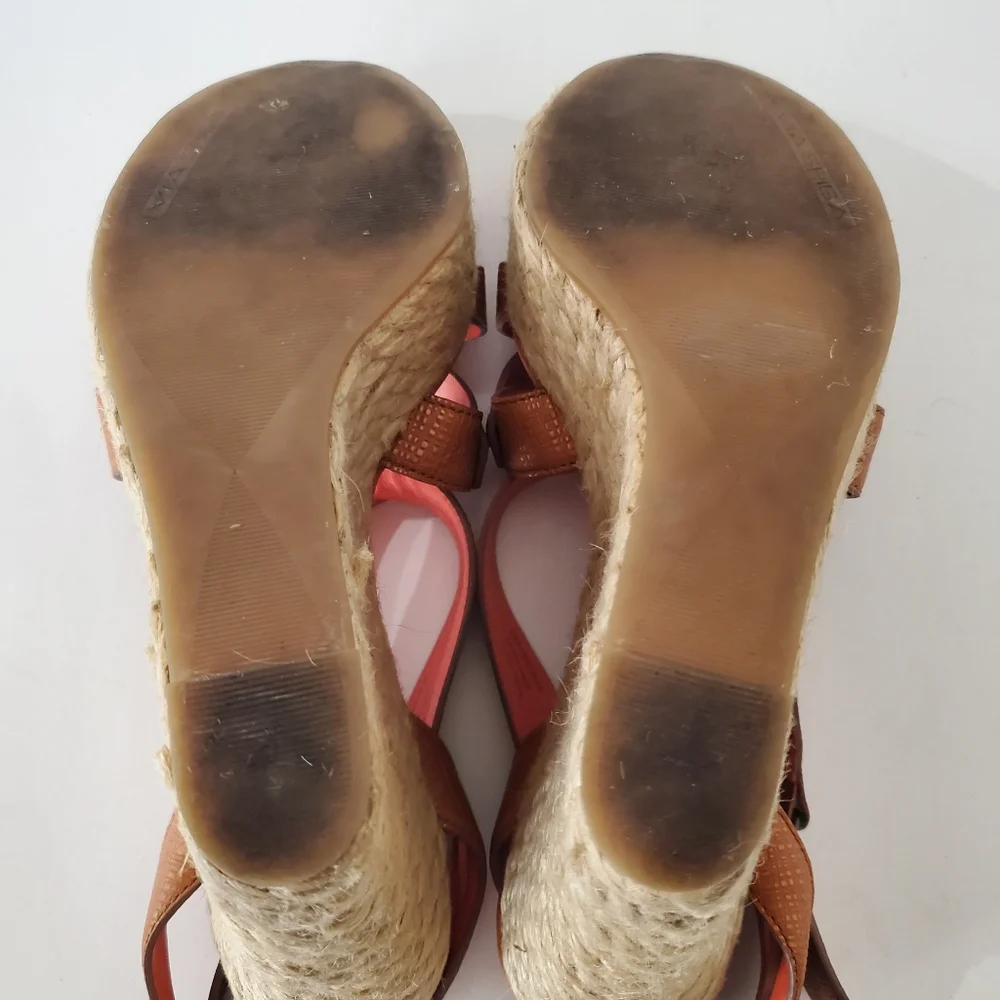 VIA SPIGA 8.5 Karla Wedge Sandals Wedge 4.75
